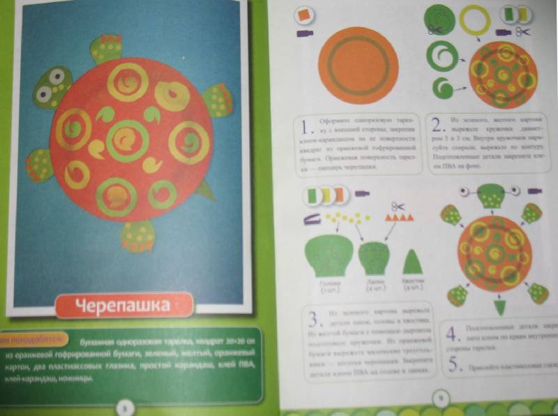Поделки из тарелочек дубровская Поделки из тарелочек дубровская