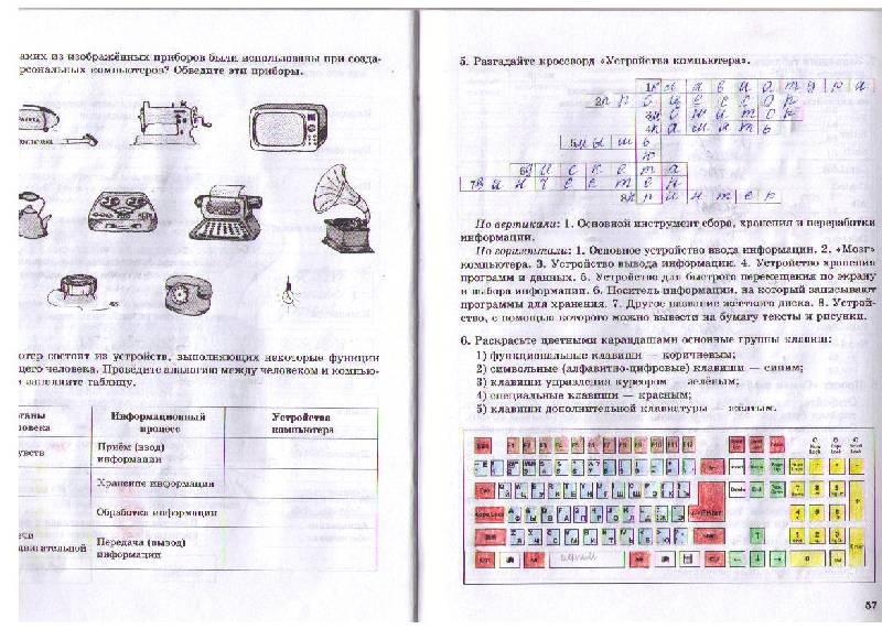 Учебник-Тетрадь Информатика И Икт 3-4 Класс