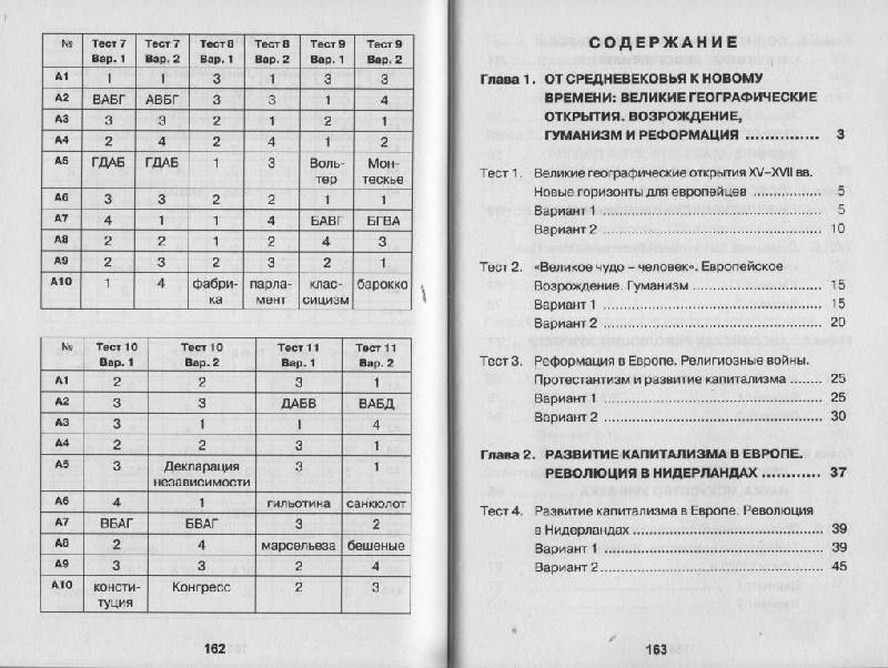 Тесты по истории россии 9 класс с ответами симонова