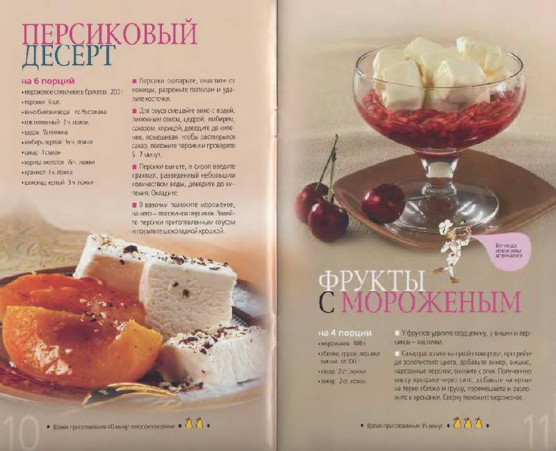 Рецепты десертов из мороженого