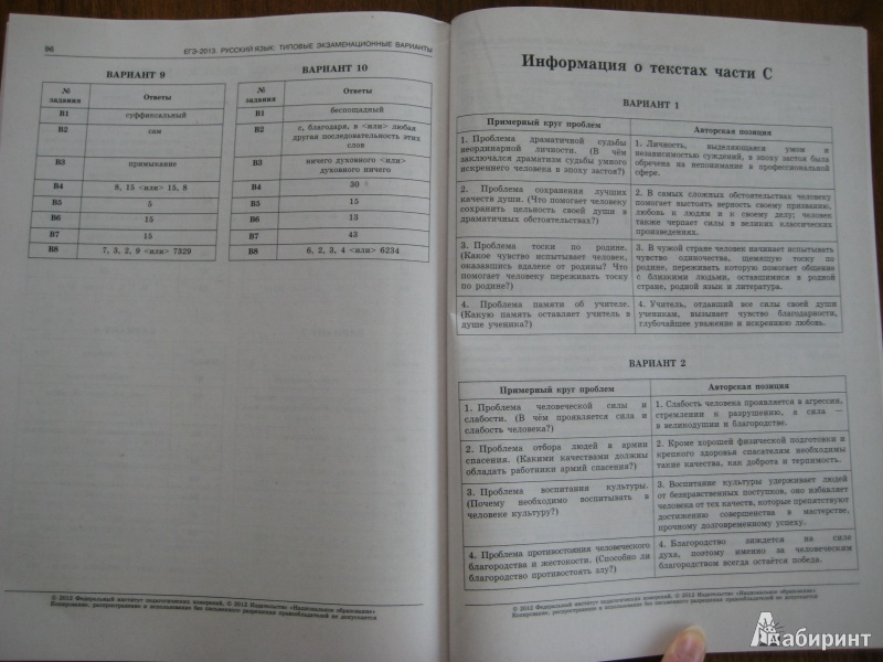 Тесты Егэ По Русскому Языку 2014 И Ответы