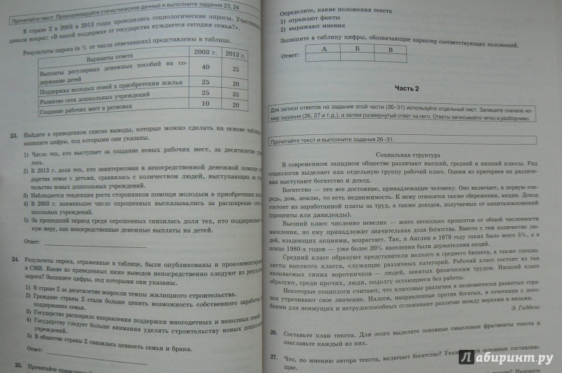 Типовые Тестовые Задания 2007 Обществознание