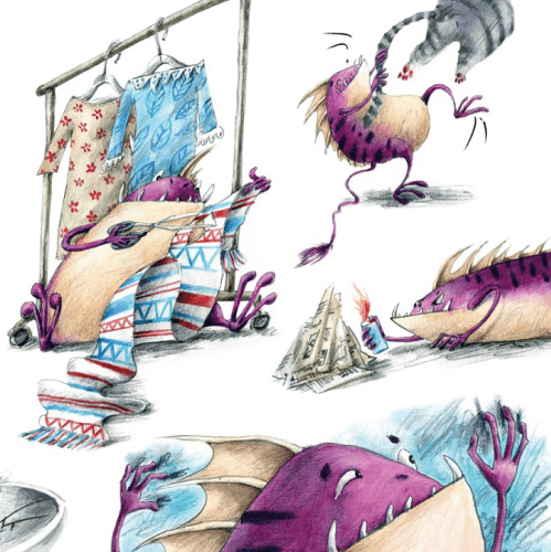 Он пачкает обои, дырявит ковры и постельное белье, мусорит и разбрасывает игрушки. Кто же он?