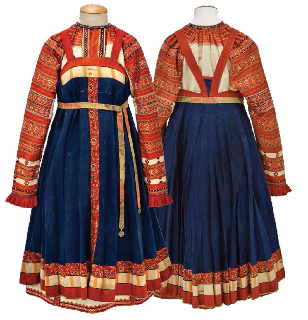 Русско народная одежда женская