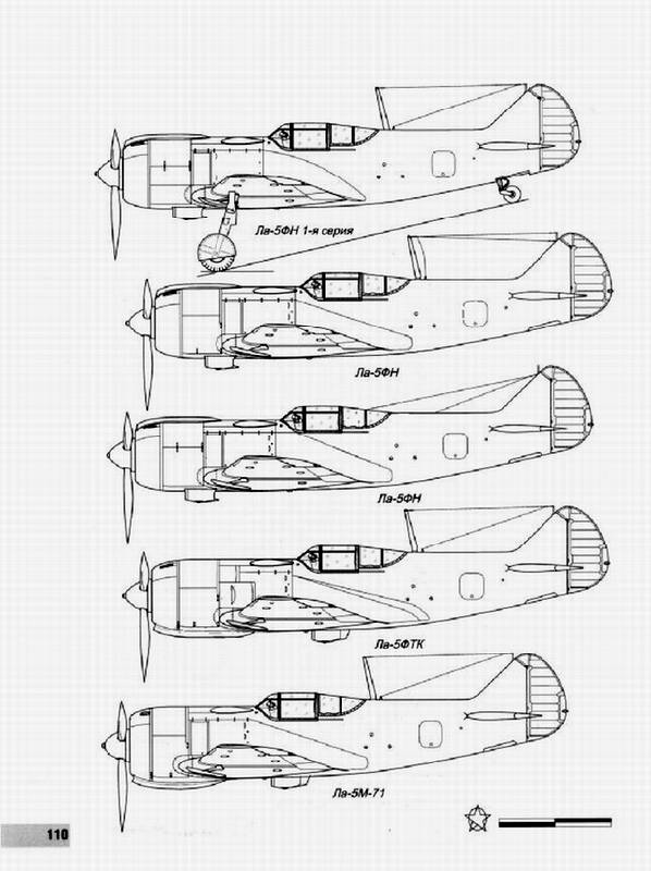 Ла 5 истребитель чертежи