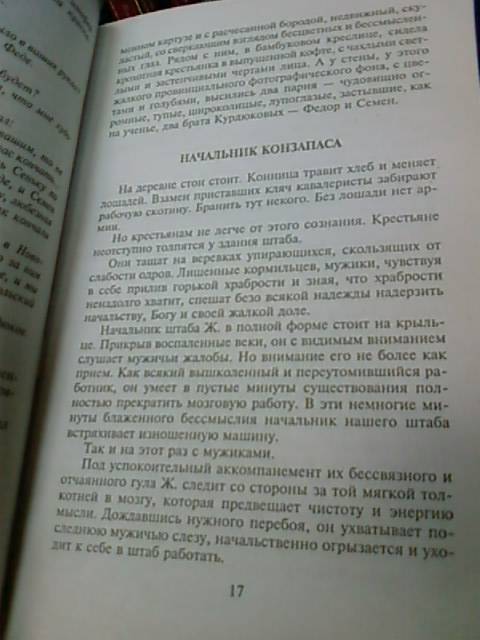 Изображение событий гражданской войны в книге рассказов конармия