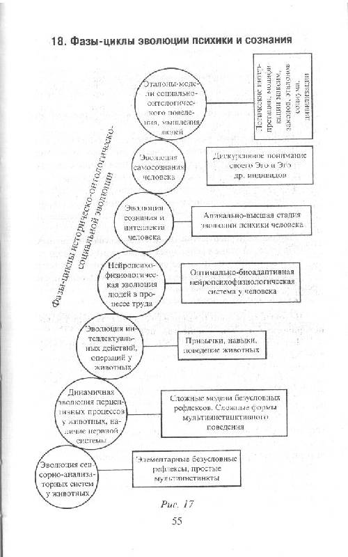 психология в схемах и таблицах