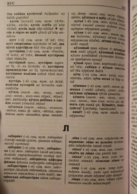Чувашский Словарь Чувашский Русский
