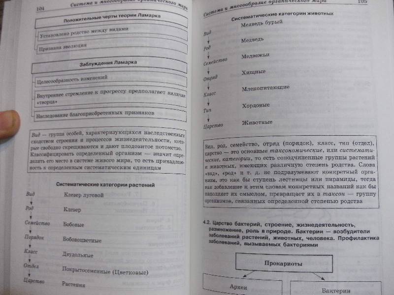 Биология в схемах и таблицах ионцева торгалов фото 306