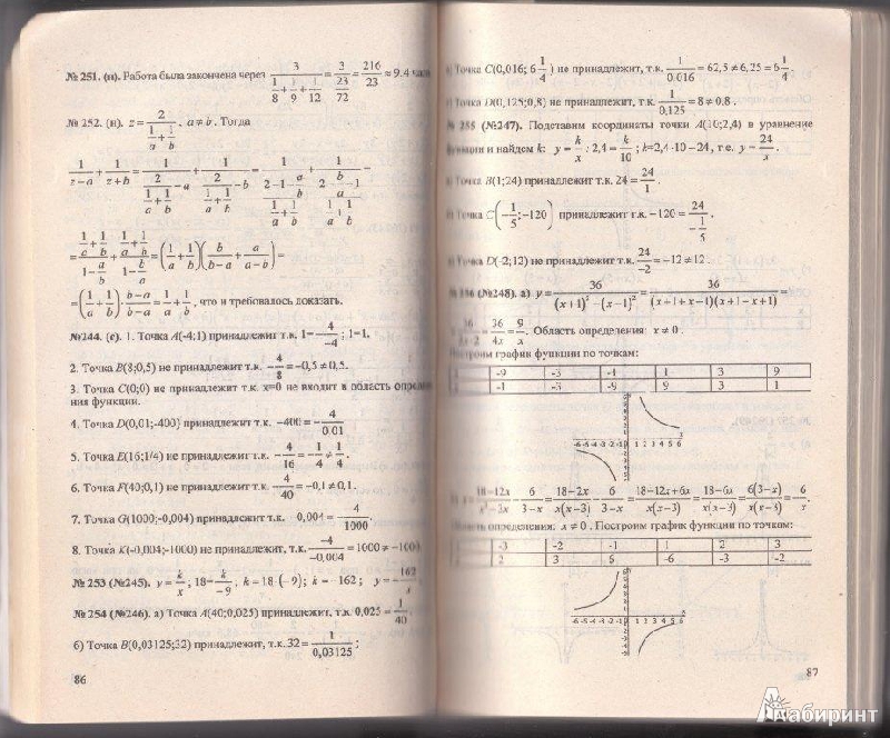 Гдз по алгебре класса с.а.теляковского 13-е издания бесплатно