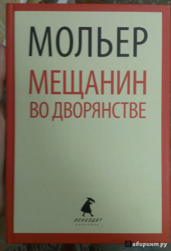 Мещанин во дворянстве мольер план