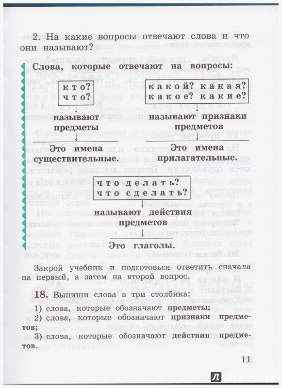 Тамара рамзаева: русский язык 3 класс в 2-х частях часть 1: учебник фгос