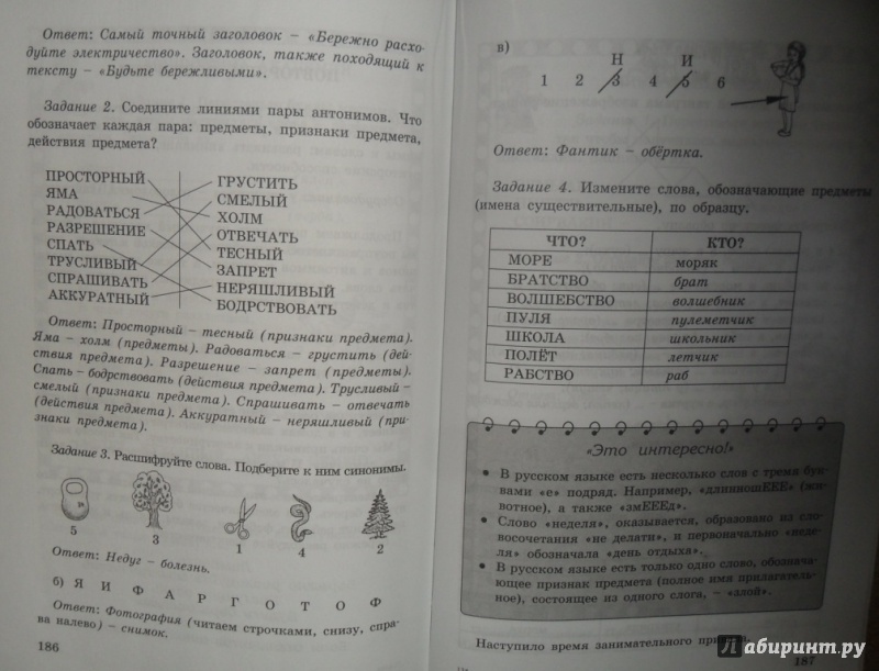 занимательная викторина по русскому языку 2 класс