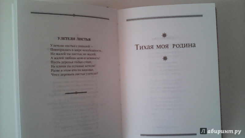 Что объединяет стихотворение рубцова с картиной левитана тихая обитель