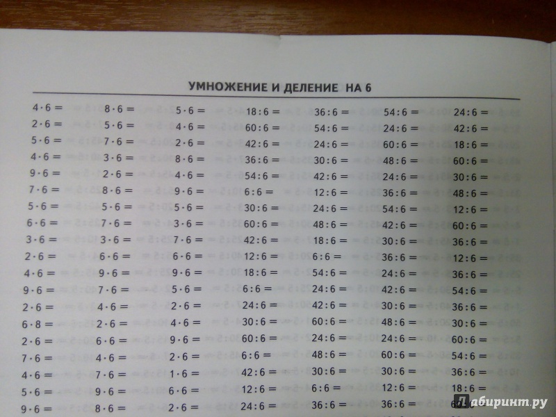 Картинки примеров на умножение