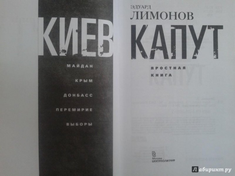 Киев капут книга