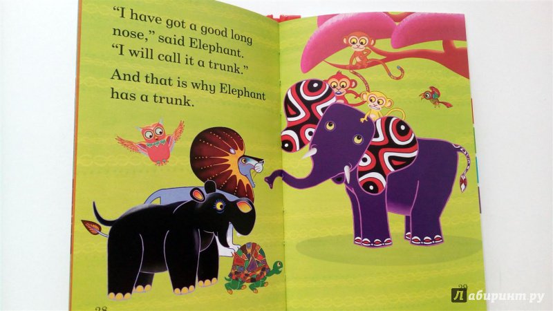 Книга: "Tinga Tinga Tales. Why Elephant Has A Trunk". Купить книгу