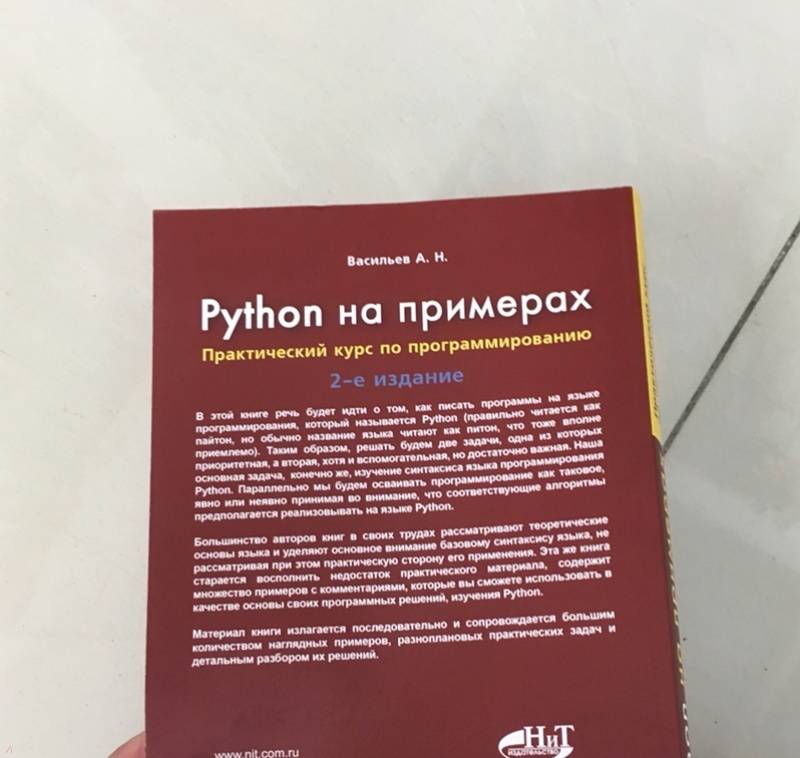 Python книга pdf. Васильев программирование на Python. Васильев а н программирование на Python. Книга Python на примерах. Python практический курс.