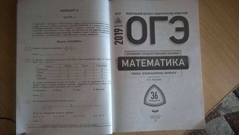Гдз Для Огэ По Математике 2019 Ященко 36 Вариантов вариантов 2019 гдз ященко по 36 для огэ математике
