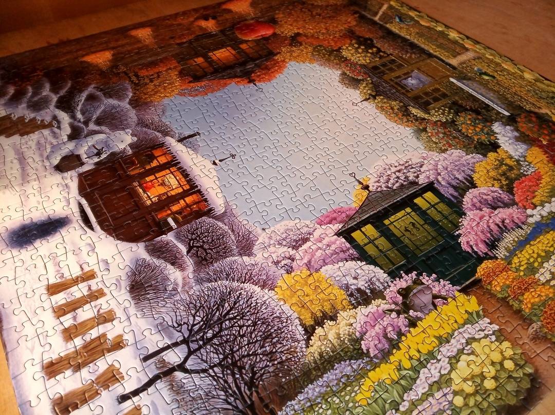 "Пазл-1000 Яцек Йерка "Времена года" (59279)" купить пазлы | Лабиринт