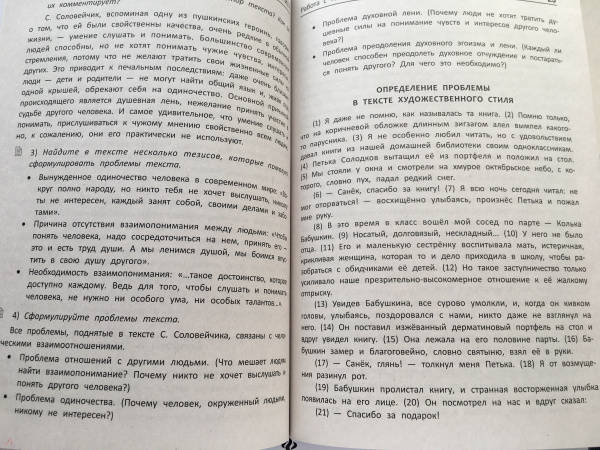 Прежде чем писать сочинение ольга семеновна рассказала о составлении плана грамматические ошибки