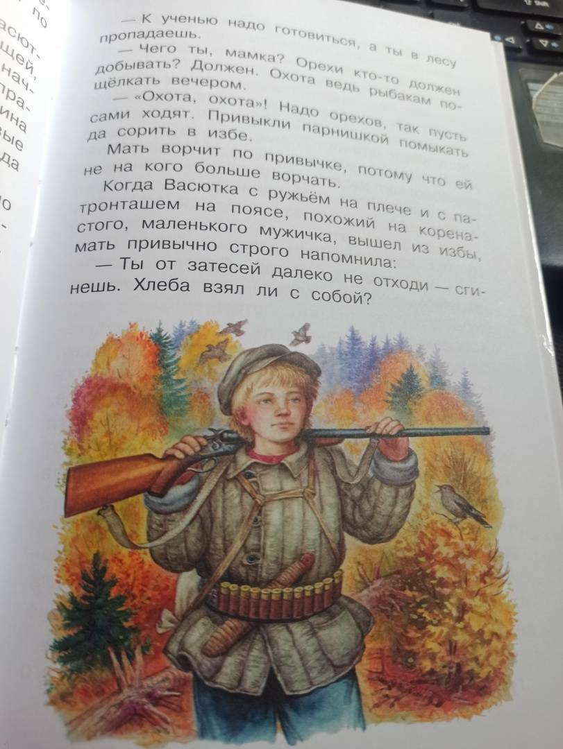 Картинка книги васюткино озеро