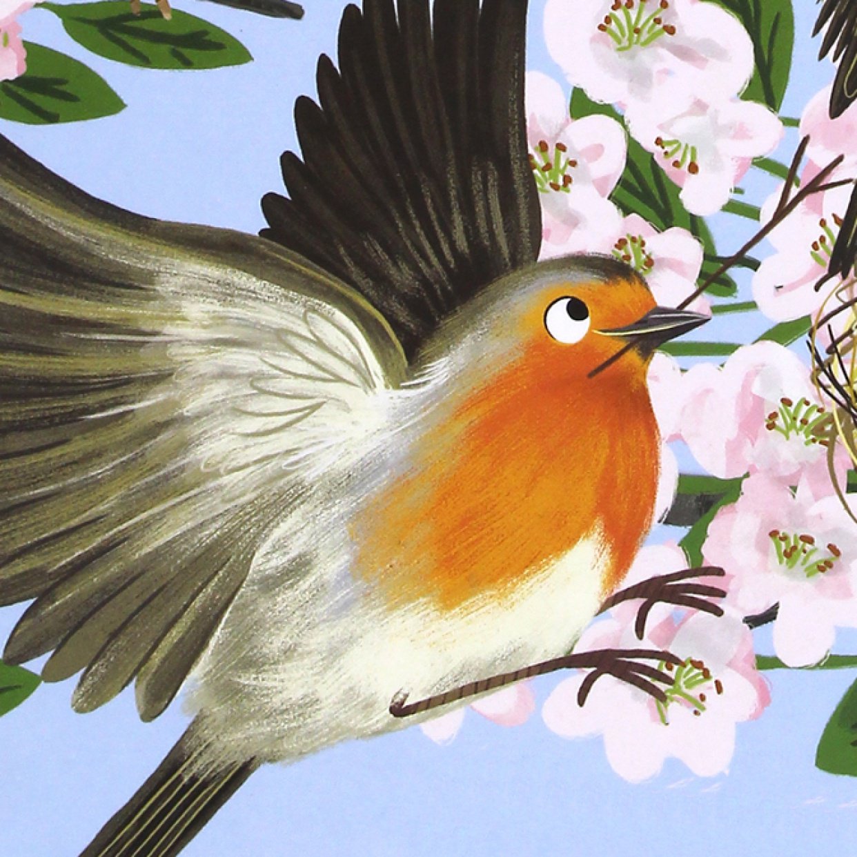 «В гости к природе».  Книжки с наклейками британской художницы Ники Дайсон