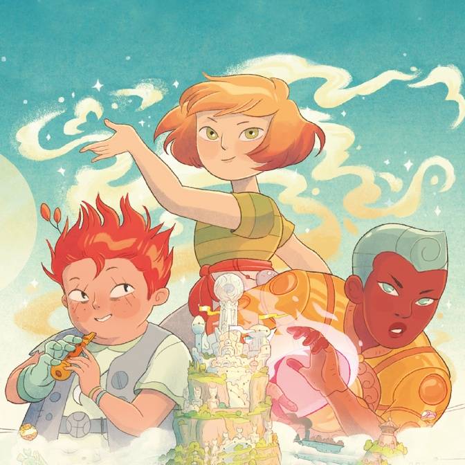 Пять миров. Эпичный фэнтези-комикс о дружбе и приключениях