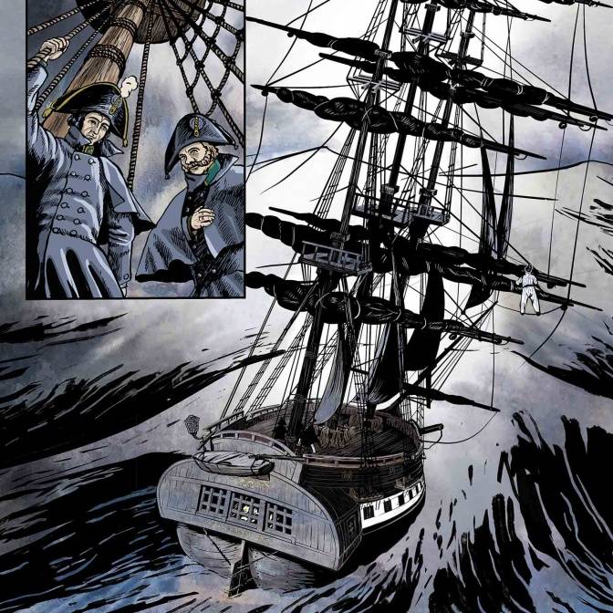 Автор — о комиксе про легендарного мореплавателя Витуса Беринга
