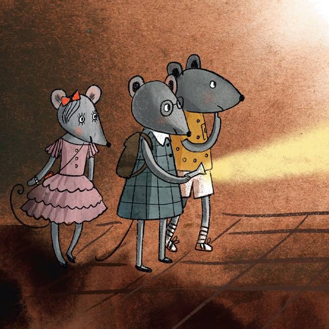 Школа благородных мышей: детский детектив в двух частях