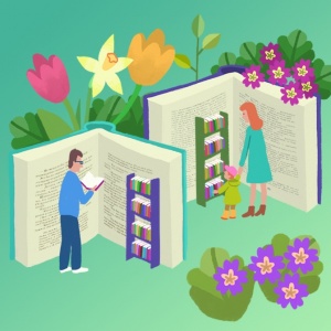 Весенняя книжная выставка-ярмарка. Место встречи с друзьями