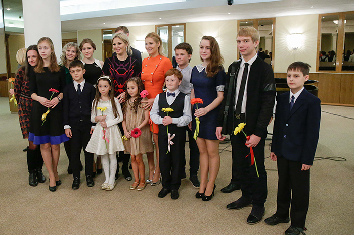 Победители конкурса «Дети читают стихи» на творческой встрече в Государственной думе