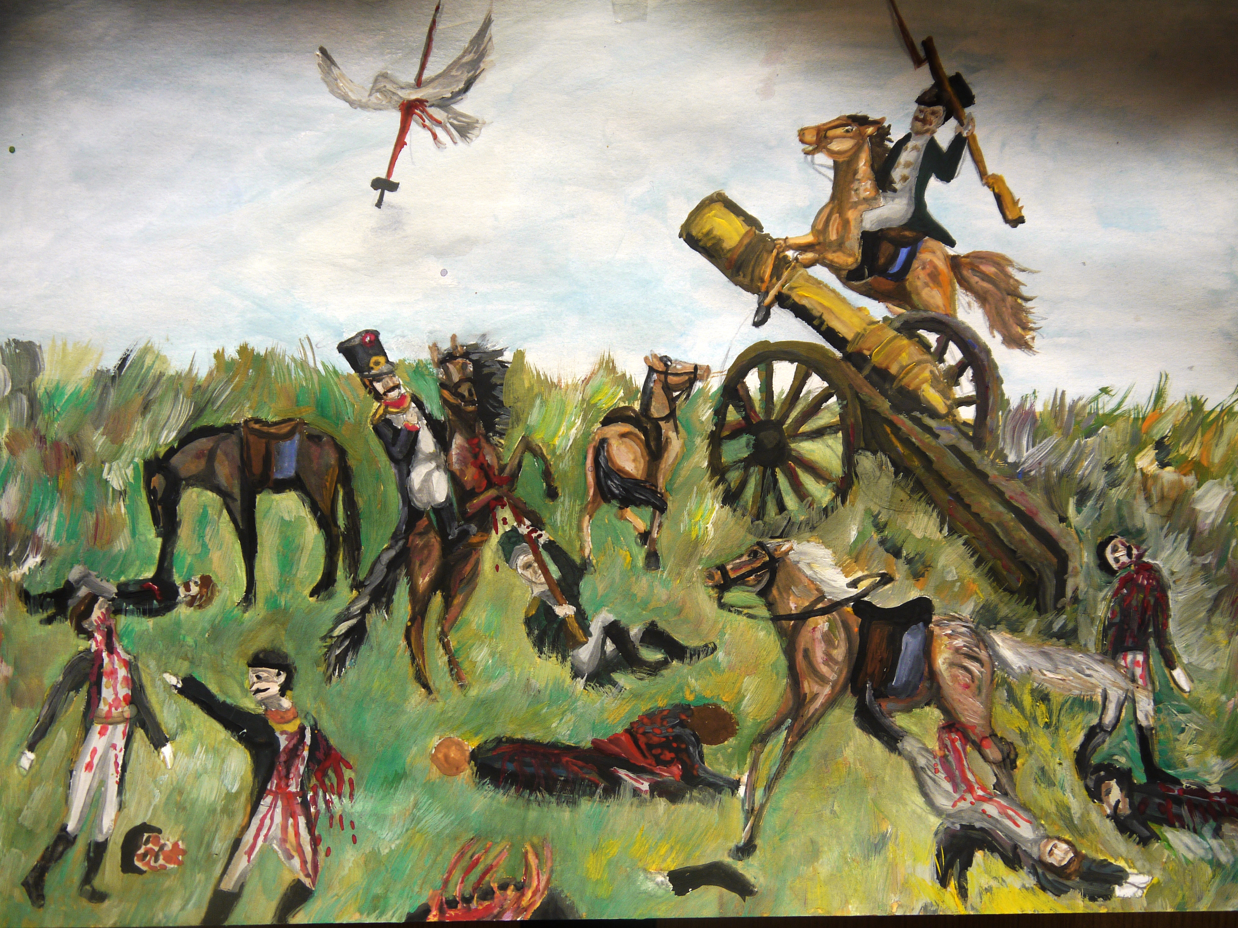 Бородинская битва иллюстрации