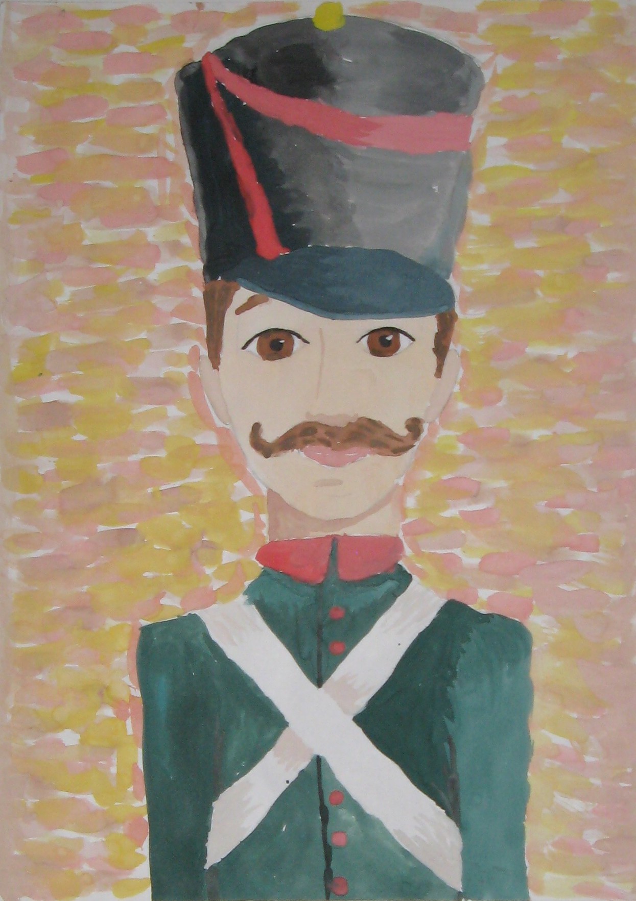 Портрет солдата Бородино