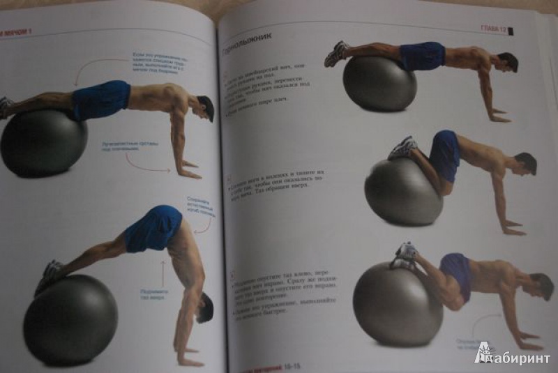 Иллюстрация 9 из 13 для Большая книга 15-минутных тренировок для мужчин - Селин Йегер | Лабиринт - книги. Источник: bailadora