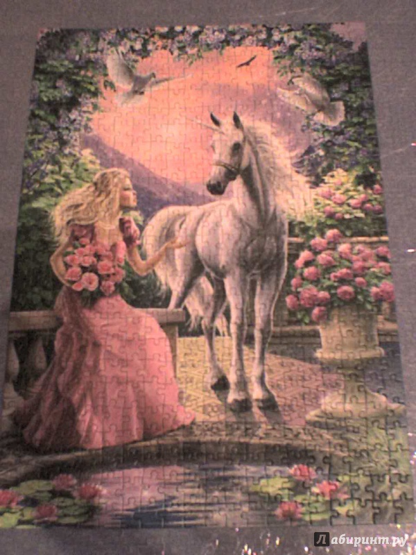 Иллюстрация 2 из 5 для Puzzle-500 "Волшебный сад" (B-52127) | Лабиринт - игрушки. Источник: Роза с шипами