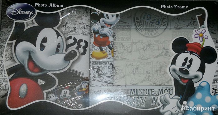 Иллюстрация 2 из 6 для Набор: фотоальбом + фоторамка: "Mickey and Minnie" (12212) | Лабиринт - сувениры. Источник: Леонид Сергеев