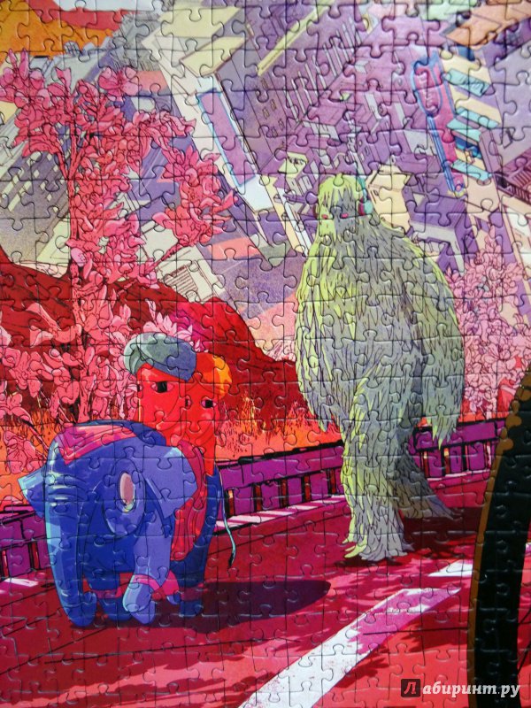 Иллюстрация 2 из 4 для Puzzle-1000 "Прогулка в розовом цвете" (29677) | Лабиринт - игрушки. Источник: Лабиринт