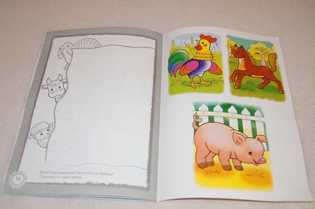 Иллюстрация 12 из 16 для Рисуем и раскрашиваем домашних животных. 6+ | Лабиринт - книги. Источник: Демина  Елена Викторовна