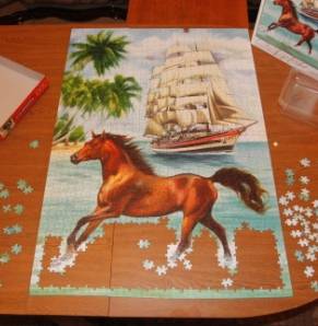 Иллюстрация 10 из 11 для Step Puzzle-1500 83017 Лошадь и парусник | Лабиринт - игрушки. Источник: Elena_Vamp