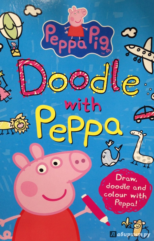 Иллюстрация 2 из 7 для Doodle with Peppa | Лабиринт - книги. Источник: Tatiana Sheehan