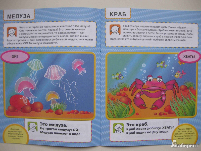 Иллюстрация 9 из 17 для Подводный мир и маленький мир - Елена Янушко | Лабиринт - книги. Источник: olga12121