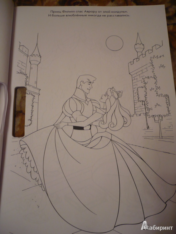 Иллюстрация 15 из 15 для Принцессы. Большая раскраска с наклейками | Лабиринт - книги. Источник: angela_kvitka