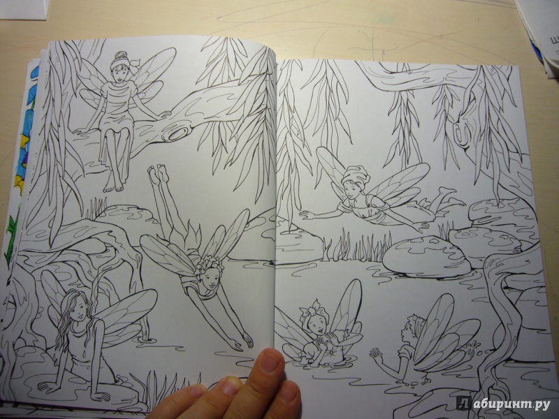 Иллюстрация 23 из 34 для Сказочные феи. Раскраска | Лабиринт - книги. Источник: Горяева  Любовь