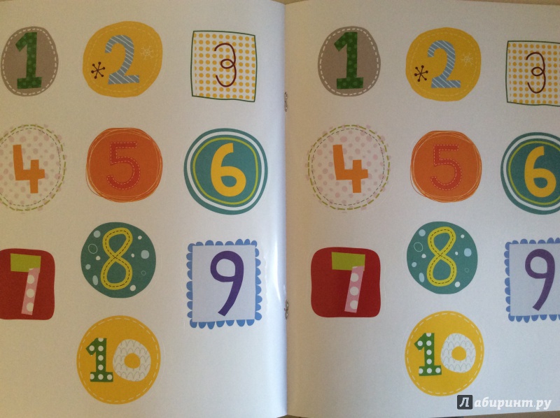 Иллюстрация 5 из 16 для My 1 2 3. Sticker Activity Book | Лабиринт - книги. Источник: Гришина  Полина