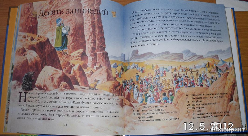 Иллюстрация 28 из 53 для Библия для малышей | Лабиринт - книги. Источник: Мама  Александра