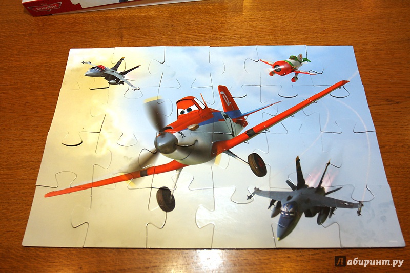 Иллюстрация 5 из 10 для Step Puzzle-24 maxi "Disney "Самолеты" (90014) | Лабиринт - игрушки. Источник: Анна V.