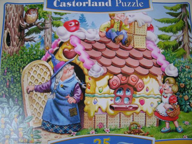 Иллюстрация 1 из 3 для Puzzle-25. Пряничный домик (В-25022) | Лабиринт - игрушки. Источник: Валька  Анна
