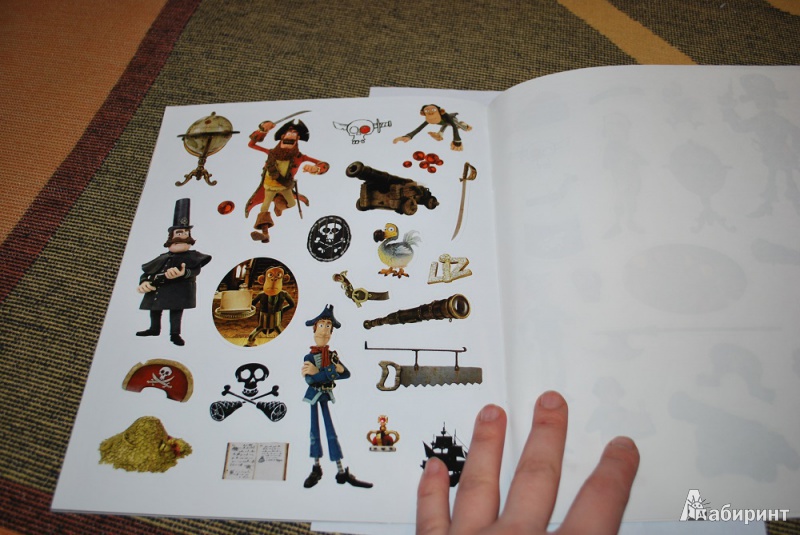 Иллюстрация 8 из 11 для Пираты! Книжка с наклейками | Лабиринт - книги. Источник: Журавлёва  Анна