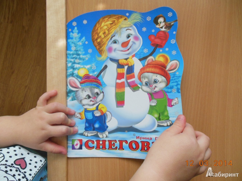 Иллюстрация 1 из 6 для Снеговик - Ирина Гурина | Лабиринт - книги. Источник: miao_bau